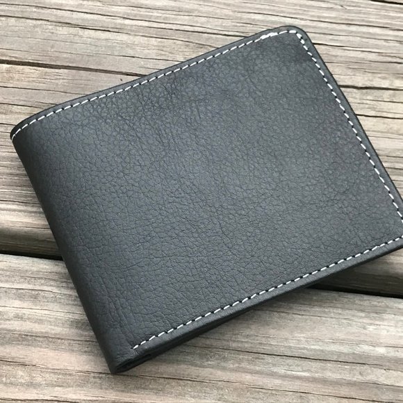 Father day Wallet Blue/Black Men Card Holder Bifol - Picture 2 of 11